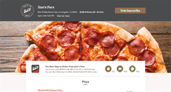 Desktop Screenshot of jinosparsrestaurant.com